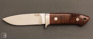    Couteau " Loveless Drop Point 4" " par Shaun Bruwer - Autralian Ringed gidgee et N690