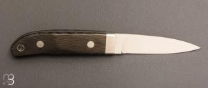   Couteau " Loveless Stiffhorn " par Shaun Bruwer - Fatcarbon et lame en RWL34