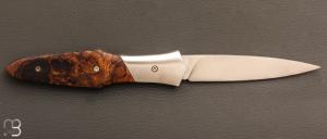   Couteau " Magna Pinna " fait main par Laraud Blade  - Bois de fer et 14C28