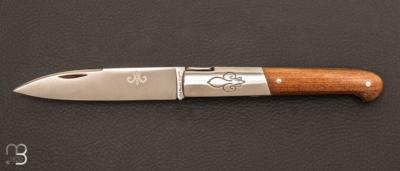 Couteau "  Marie-Antoinette  " pliant régional par Vialis - Tulipier de Virginie