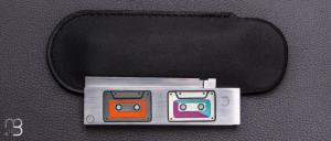     Couteau " O² Cassettes ressort invisible " par Nicolas Couderc - RWL34