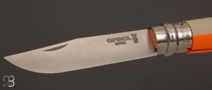 Couteau  Opinel N°08 Horizon - Orange - Lame inoxydable