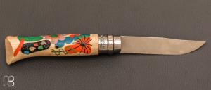 Couteau Opinel N°8 Perrine Honoré - Édition BIENNALE THEME NATURE