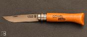 Couteau Opinel n°6 carbone hêtre