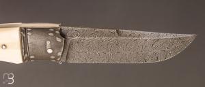    Couteau " Persian " par Philippe Lemonnier - Lame damas de Gabriel Berthelemy