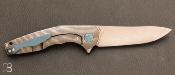 Couteau "    S.S.E.     " Titanium par CKF Knives et Anton Malyshev