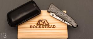   Couteau " SAI L022 BK par Rockstead - Titane et Clad ZDP189 / VG10