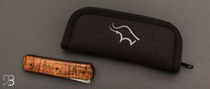     Couteau " Sanjo " custom par Guy Poggetti - Koa et C130