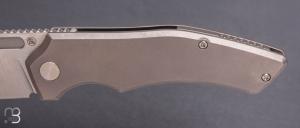   Couteau " Scout F3.5 " par Griffin Company Knives - Titane et lame en Magnacut