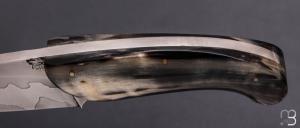 Couteau " Skinner " droit par Daniel Vally