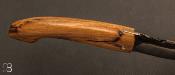 Couteau de poche corse "Berger" en genêt de José Viale