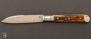  Couteau " Yssingeaux" par Romain Alvarez - RWL34 et ivoire de mammouth