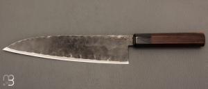  Couteau de cuisine artisanal japonais par Shosui Takeda - Sasanoha Medium
