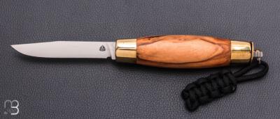 Couteau  de Morutier par Boréal - Olivier et lame en 12C27