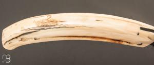  Couteau de poche corse " Curniciulu " lame Damas et phacochère de José Viale