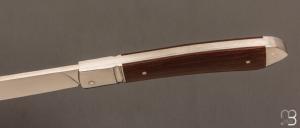   Couteau " slipjoint " par Grégory Picard - RWL-34 et micarta