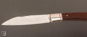   Couteau " slipjoint " par Grégory Picard - RWL-34 et micarta
