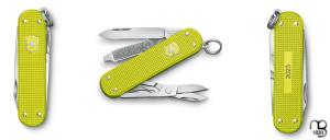 Couteau suisse Victorinox " Classic Alox Édition Limitée 2023 - Jaune électrique " 0.6221.L23