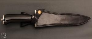    Dague de chasse par Jacques Mongin - Année de fabrication 1990