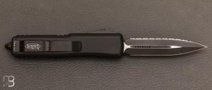 Couteau Automatique Microtech - UTX-85® D/E Tactical Full Serrated - 232-3T