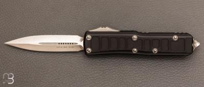 Couteau Automatique Microtech - UTX-85® II D/E Signature Series  Stonewash Standard - 232II-10 S