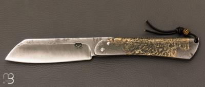  Couteau de poche Piémontais façon higonokami par Mickael Moing 