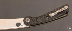  Couteau  "  SUBVERT  " fibre de carbone SPRINT RUN 2023 par Spyderco - C239CFP