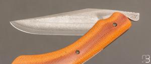  Couteau " Sionvillois " de poche de Sylvain Petit - Les Couteaux du Mitou