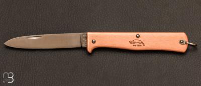 MERCATOR folding knife stainless steel copper ref 10-601rg R by OTTER