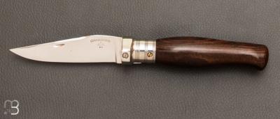Couteau  "    Chambord Randonneur     " de poche pliant par Richard Sossler -13 cm Wengue
