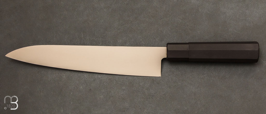 Couteau Japonais série Kataoka de Tamahagane - Chef 24CM