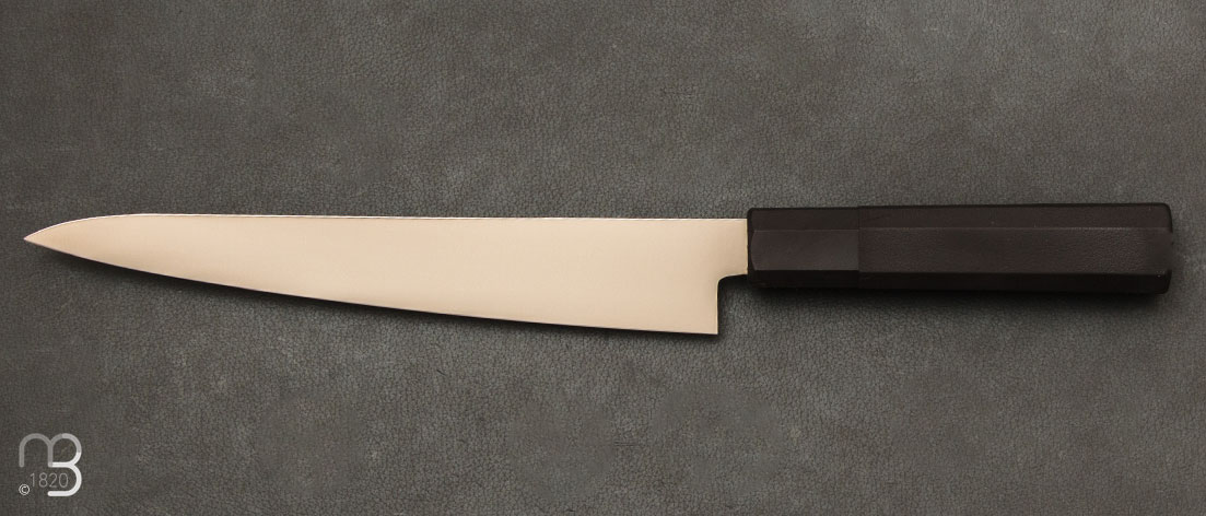 Couteau Japonais série Kataoka de Tamahagane - Trancheur / Sujihiki 21CM