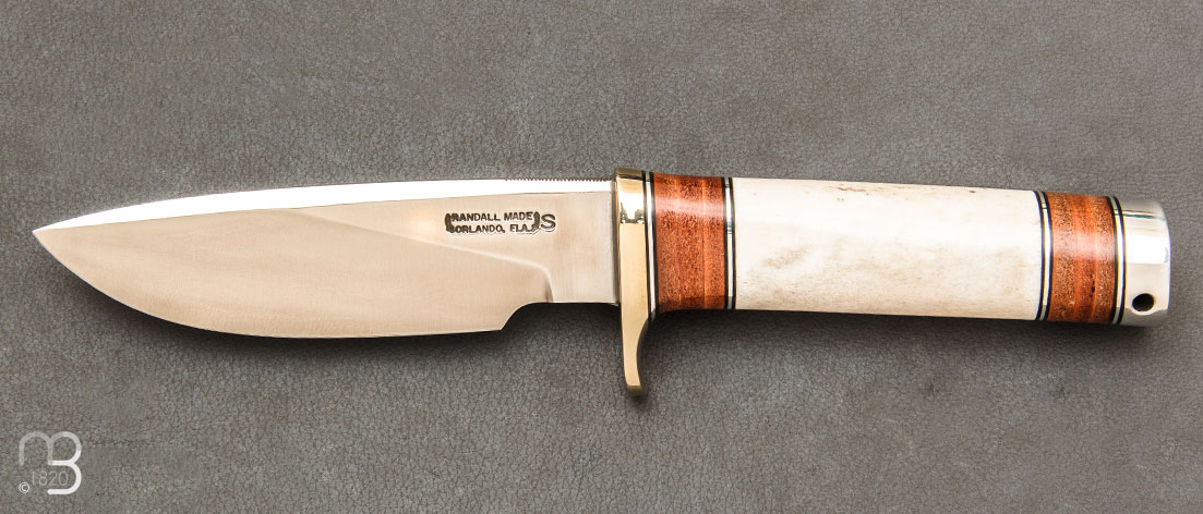 #25 Trapper stag Randall fixed-blade knife