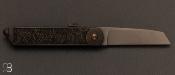 Couteau "Two Saints Tactical" - Damas perle Damas