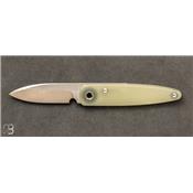 Couteaux Morris Knives Spear Point G10 Translucide