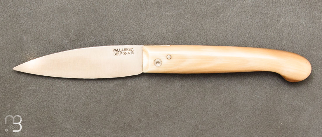 Couteau Pallarès Solsona friction corne - Inox