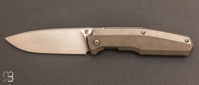 Couteau "  Fif20 by CKF " Titane par CKF Knives et Philippe Jourget