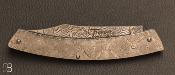 Damascus Le Thiers pocket knife by Cognet
