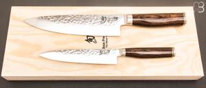Coffert de 2 couteaux de cuisine Kai Shun Premier Tim Malzer - TDMS-220