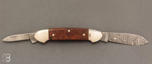   Couteau " 2010 Annual Damast Collector's Knife #248 " de Böker - 112010DAM