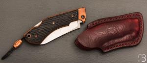    Couteau " 4 doigts " lock-back par Albin Deloison - Morta et RWL34