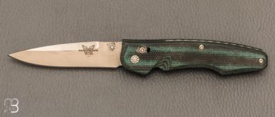 Couteau " 770 Grn/Blk Osborne " par BENCHMADE - #188/500