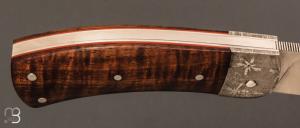 Couteau " Bull " custom RWL-34 et koa par David Breniere