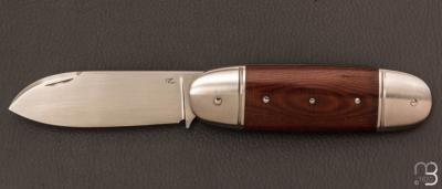  Couteau " Bulldog " par Thomas Chovin - Micarta et RWL-34