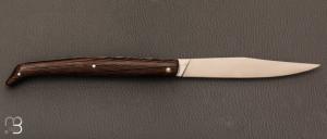 Couteau " Chiloé  " de Robin Forissier - Wengué et RWL34