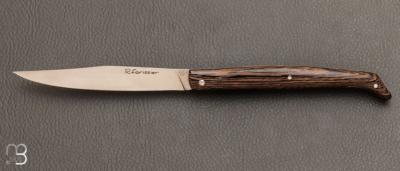 Couteau "    Chiloé   " Wengué de Robin Forissier
