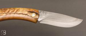 Couteau de poche Corse corne de bélier de Jean-Jacques Bernet