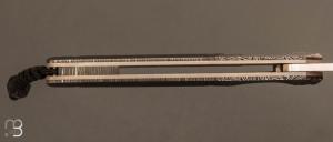 Couteau " Custom flipper " par Florian Keller - Fatcarbon et RWL34
