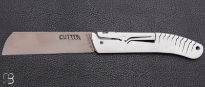 Couteau "Cutter" par Liérande - Blanc Neige 14C28N