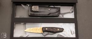  Couteau  "  Daily Knives AK1 Gold Damast "  Böker - 122511DAM